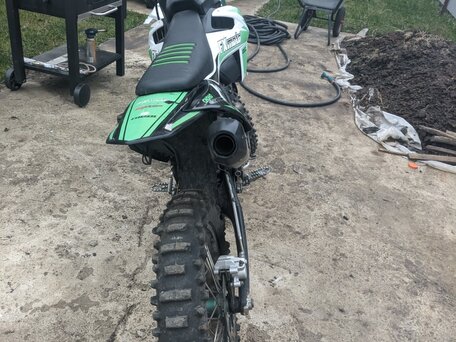 2021 FX moto X7 (CB 250), зелёный, 130000 рублей, вид 4