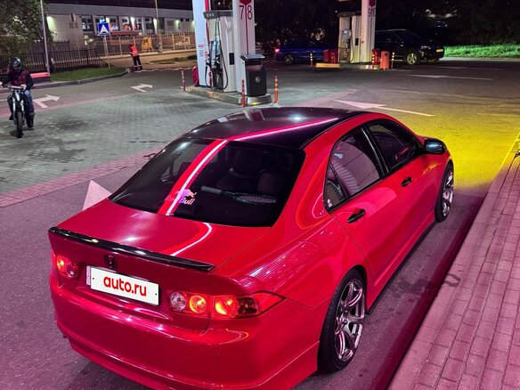 2006 Honda Accord Type S VII Рестайлинг, красный - вид 4