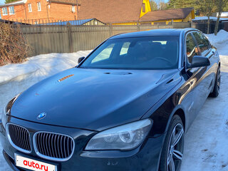 2011 BMW 7 серии Long 750Li V (F01/F02/F04), чёрный, 1550000 рублей, вид 1