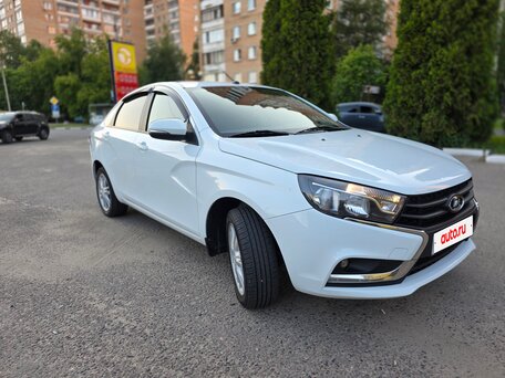 2019 Lada (ВАЗ) Vesta I, белый, 890000 рублей, вид 4