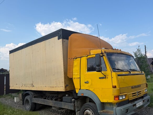 2006 КамАЗ 4308, жёлтый - вид 6
