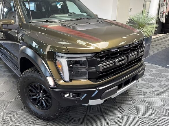 2025 Ford F-150 Raptor XIV Рестайлинг, зелёный, 15530000 рублей - вид 1