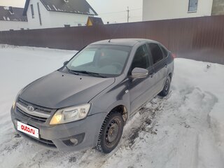 2015 Lada (ВАЗ) Granta I, серебристый, 500000 рублей, вид 1