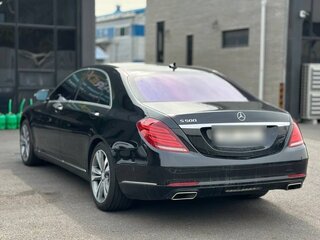 2014 Mercedes-Benz S-Класс 500 Long VI (W222, C217), чёрный, 1500000 рублей, вид 4