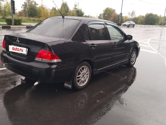 2006 Mitsubishi Lancer IX Рестайлинг, чёрный, 350000 рублей - вид 2