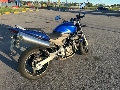 2004 Honda CB 600F Hornet, синий, 345000 рублей, вид 3