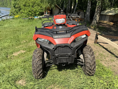 2025 Polaris Sportsman 450, красный, 800000 рублей, вид 2