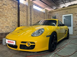 2007 Porsche Cayman S I (987), жёлтый, 2300000 рублей, вид 4