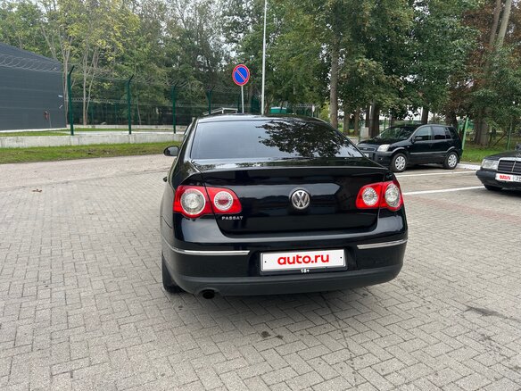 2007 Volkswagen Passat B6, чёрный, 650000 рублей - вид 3
