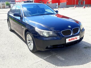 2006 BMW 5 серии 525i V (E60/E61), чёрный, 960000 рублей, вид 4