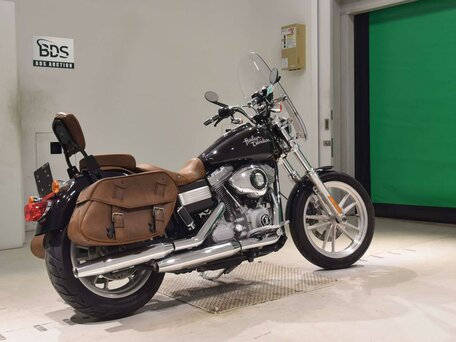 2010 Harley-Davidson Dyna Super Glide, чёрный, 877000 рублей, вид 5