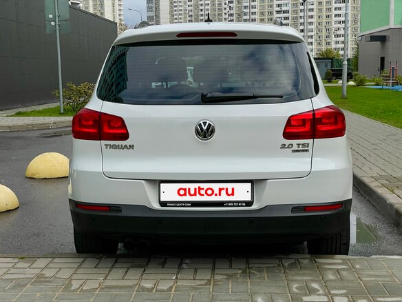 2013 Volkswagen Tiguan I Рестайлинг, белый - вид 7