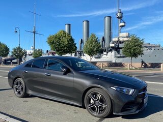 2018 Mercedes-Benz CLS 350 d III (C257), серый, 4350000 рублей, вид 3