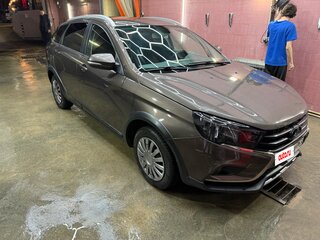 2019 Lada (ВАЗ) Vesta SW Cross I, коричневый, 940000 рублей, вид 2