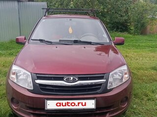 2013 Lada (ВАЗ) Granta I, серебристый, 400000 рублей, вид 1