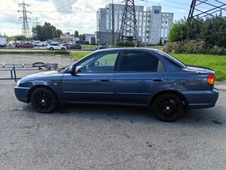 2006 Kia Spectra I Рестайлинг 2, синий, 280000 рублей, вид 4