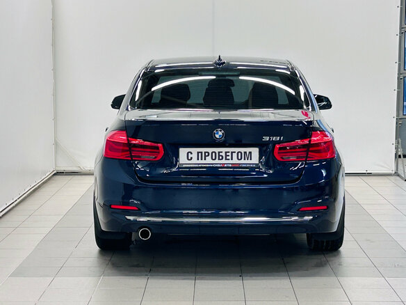2017 BMW 3 серии 318i VI (F3x) Рестайлинг, синий, 1559000 рублей - вид 3