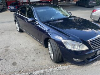 2008 Mercedes-Benz S-Класс 500 Long V (W221), синий, 1490000 рублей, вид 3