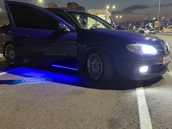 2002 Nissan Almera II (N16), синий, 550000 рублей - вид 35