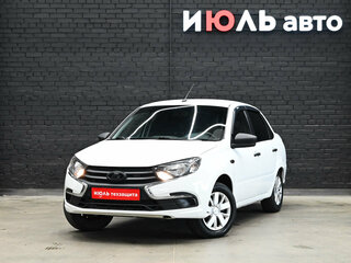 2018 Lada (ВАЗ) Granta I Рестайлинг, белый, 530000 рублей, вид 1