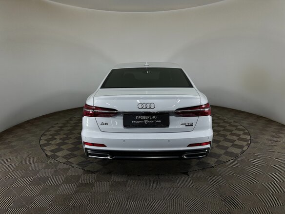 2021 Audi A6 40 TDI V (C8), белый - вид 2