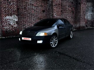 2006 Skoda Octavia II (A5), чёрный, 390000 рублей, вид 1