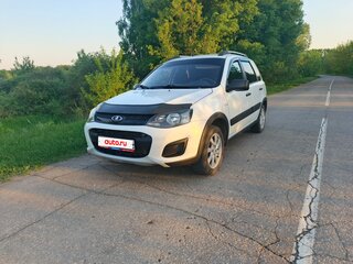 2017 Lada (ВАЗ) Kalina Cross II, белый, 495000 рублей, вид 2