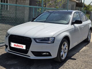 2014 Audi A4 IV (B8) Рестайлинг, белый, 1350000 рублей, вид 2