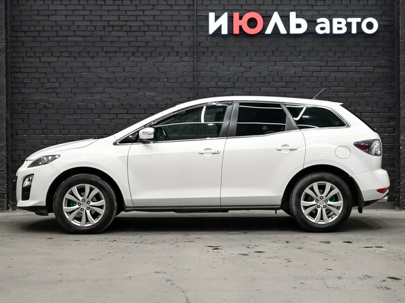 2010 Mazda CX-7 I Рестайлинг, белый, 800000 рублей - вид 8