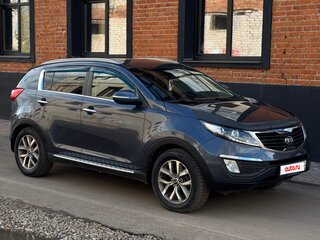 2012 Kia Sportage III, синий, 1350000 рублей, вид 3
