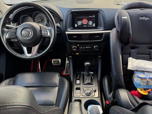 2015 Mazda CX-5 I Рестайлинг, красный, 2300000 рублей - вид 4