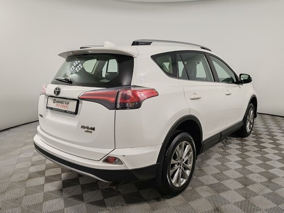 2016 Toyota RAV4 IV (XA40) Рестайлинг, белый - вид 4