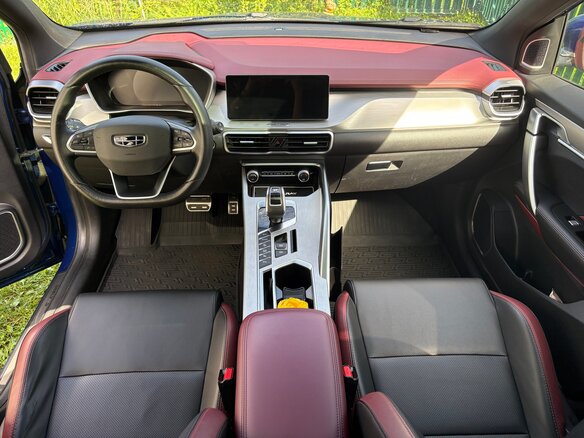 2021 Geely Coolray I, синий, 1580000 рублей - вид 8