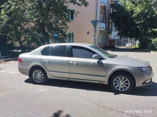 2014 Skoda Superb DSG II Рестайлинг, бежевый, 850000 рублей, вид 2