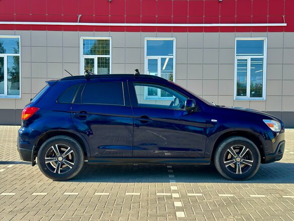 2012 Mitsubishi ASX I, синий, 610000 рублей - вид 7