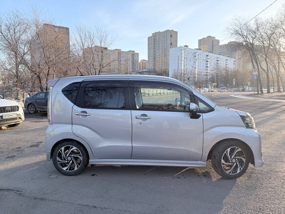 2017 Daihatsu Move VI Рестайлинг, серебристый, 965000 рублей - вид 3