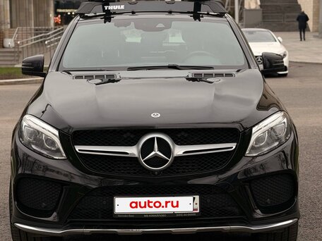2018 Mercedes-Benz GLE Coupe 350 d I (C292), чёрный, 4500000 рублей, вид 3