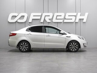 2014 Kia Rio III, серебристый, 779000 рублей, вид 5