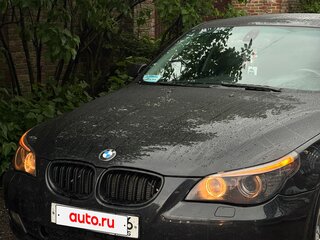 2009 BMW 5 серии 530d V (E60/E61) Рестайлинг, чёрный, 1470000 рублей, вид 1