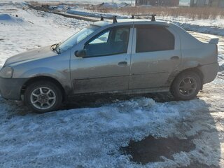 2006 Renault Logan I, серебристый, 170000 рублей, вид 4
