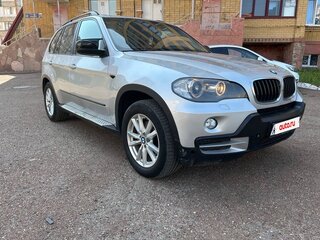 2008 BMW X5 30d II (E70), серебристый, 1550000 рублей, вид 3