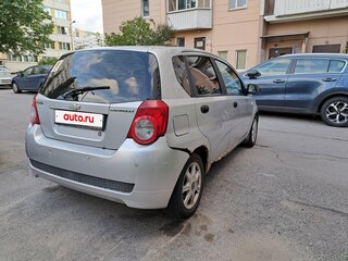 2008 Chevrolet Aveo I Рестайлинг, серебристый, 220000 рублей, вид 4