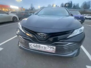 2021 Toyota Camry VIII (XV70), чёрный, 2700000 рублей, вид 2