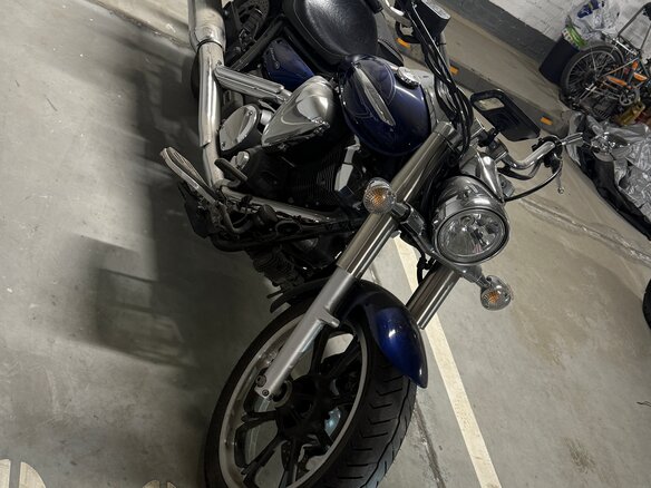 2011 Yamaha XVS950, синий, 700000 рублей - вид 13