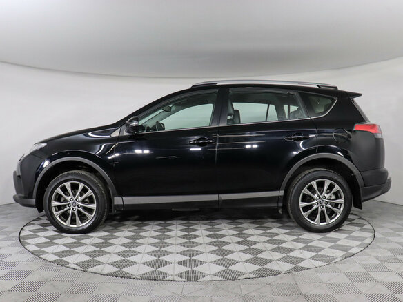 2019 Toyota RAV4 IV (XA40) Рестайлинг, чёрный - вид 8