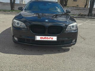 2009 BMW 7 серии Long 760Li V (F01/F02/F04), чёрный, 1350000 рублей, вид 2