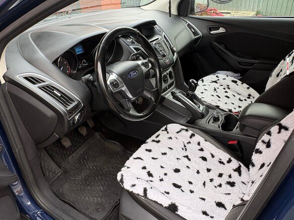 2011 Ford Focus III, синий - вид 4