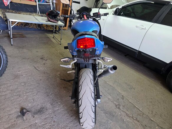 2002 Suzuki SV 650, синий, 245000 рублей - вид 6