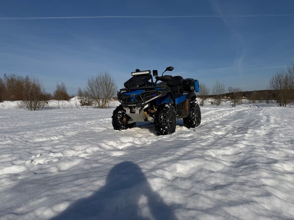 2019 CFMoto X6 EPS, синий, 750000 рублей