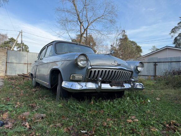1961 ГАЗ 21 «Волга» 21В, голубой, 899999 рублей - вид 1